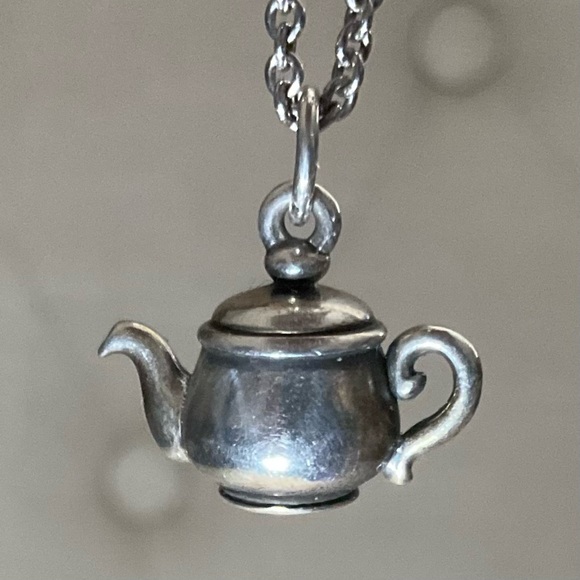 James Avery Retired Rare James Avery Teapot Sterling Silver